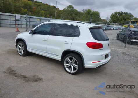 2015 Volkswagen Tiguan R-Line from USA, damaged, VIN WVGAV7AXXFW092097
